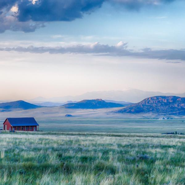 Stock image of a plains region