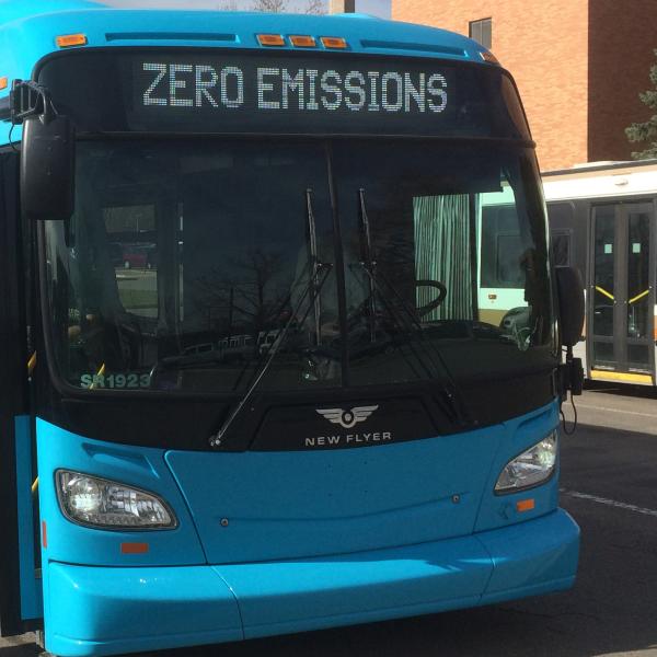 A zero-emissions bus