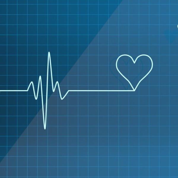 Illustration of cardiovascular electric activity