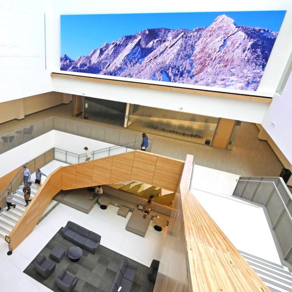 lobby of CASE building