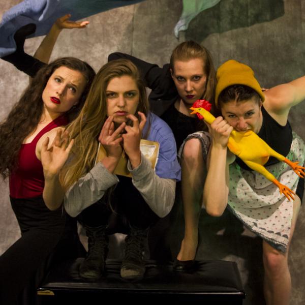 'Catapult' choreographers and dancers pose for photo