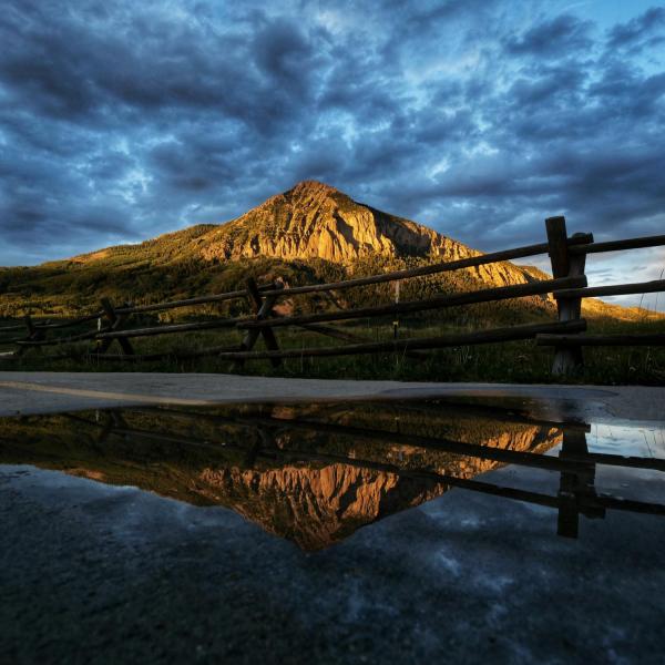 Sunset in Crested Butte