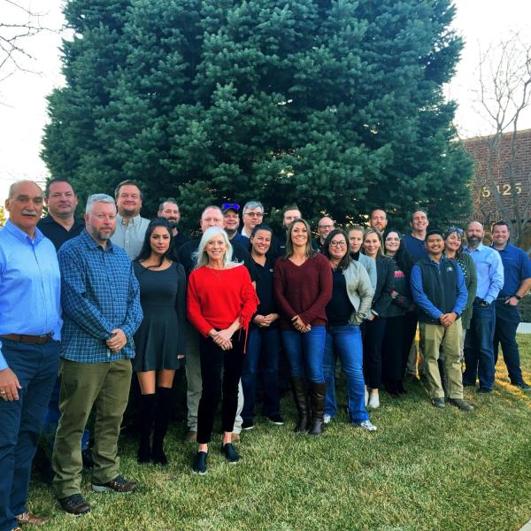 Classmates and instructors celebrate completion of the Our Community Listens training