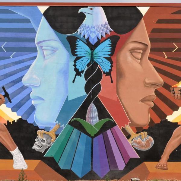 La Alma mural by Emanuel Martinez in Denver