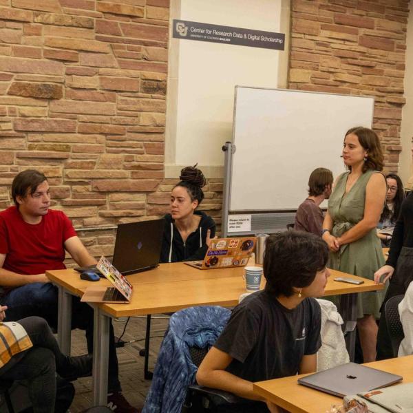 Center for Research Data and Digital Scholarship workshop participants