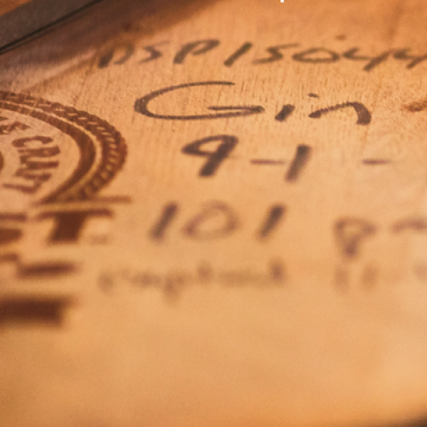 Barrel of gin