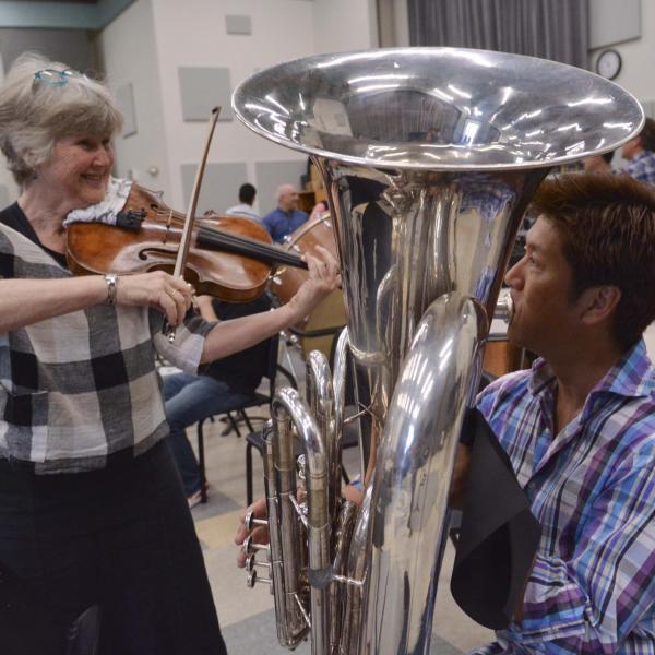 Cleveland Orchestra members at CU Boulder