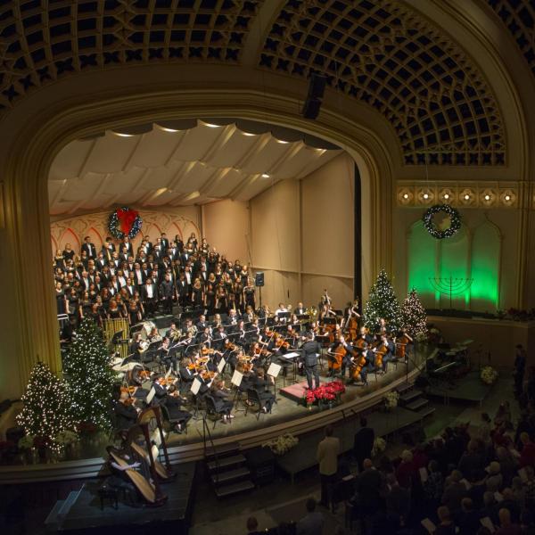 CU Holiday Festival in Macky Auditorium