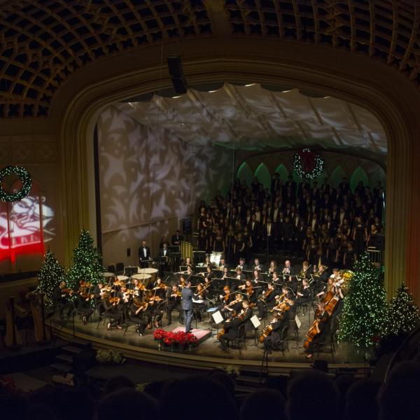 CU Boulder Holiday Concert in Macky Auditorium