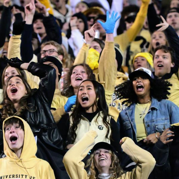 Buffs fans in the stands