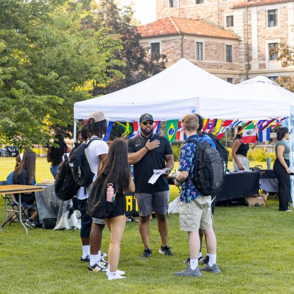 campus community members at the CUnity Fest