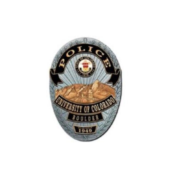 CU Boulder Police Department badge