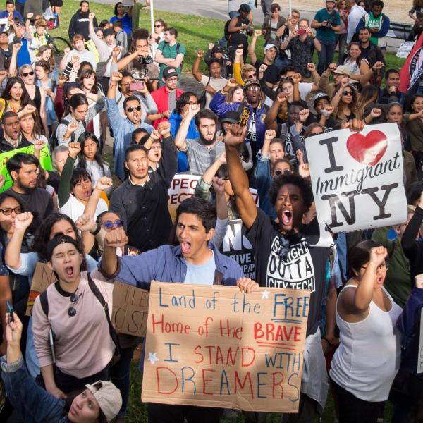 March and rally/protest in response to the rescission of Deferred Action For Childhood Arrivals (DACA) in New York City on September 9, 2017. (Photo: Wikimedia Commons)