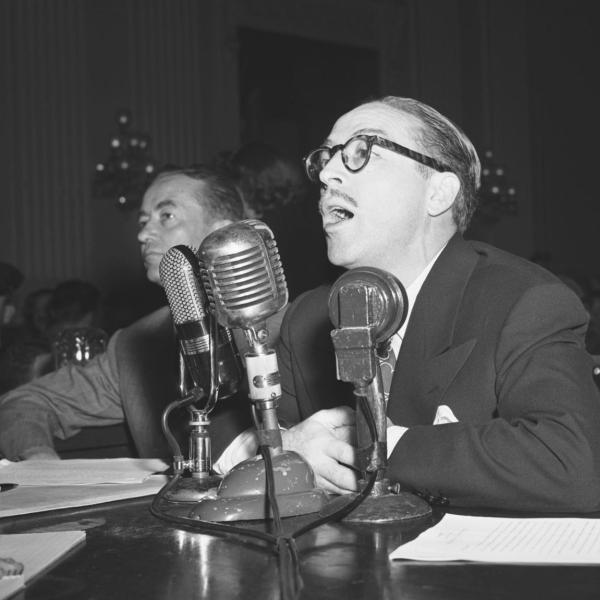 Dalton Trumbo testifying