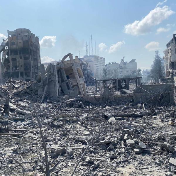 Damage in Gaza