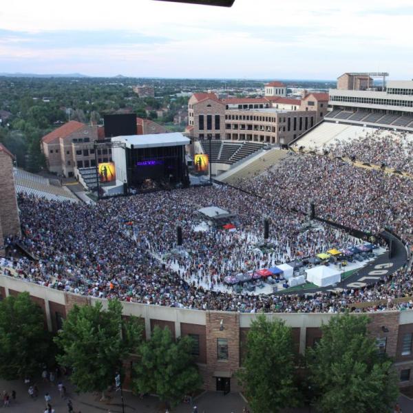 Dead & Company play at Folsom Field summer 2016