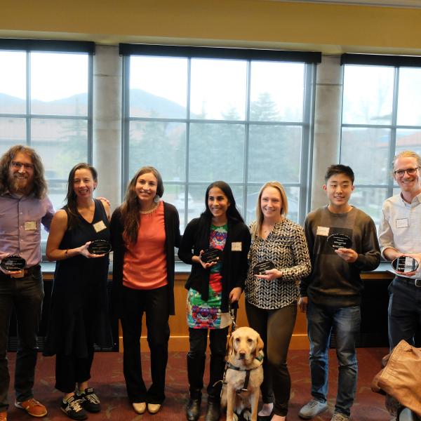 Disability Services Award Ceremony 2017 recipients