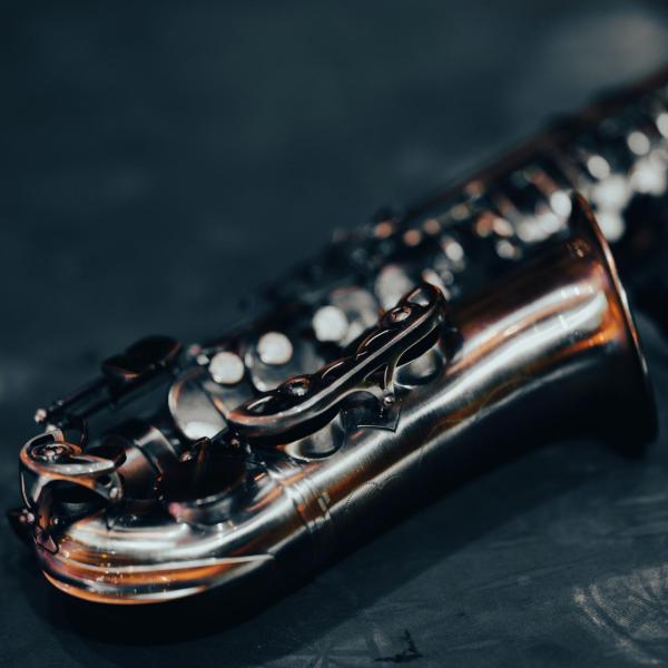 Stock image of saxophone