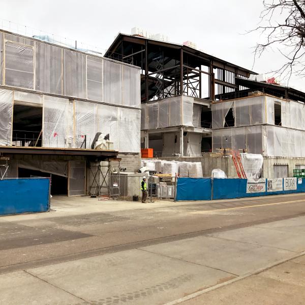 Euclid Autopark construction site