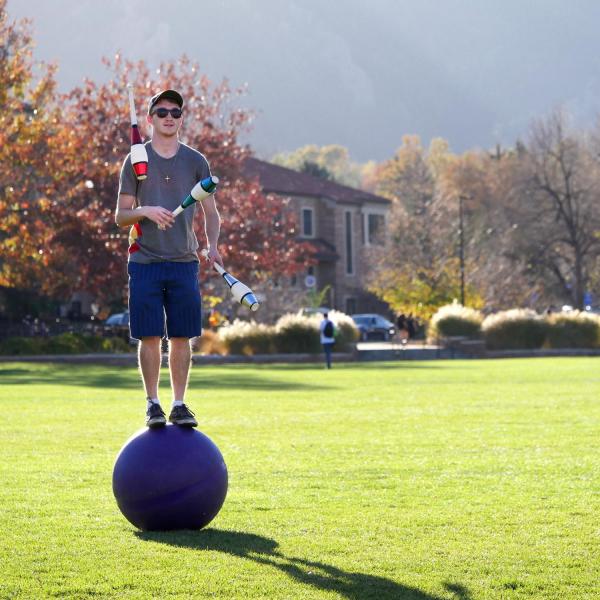Mechanical engineering student Max Buechler