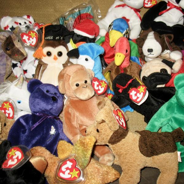 original Beanie Babies in someone's home