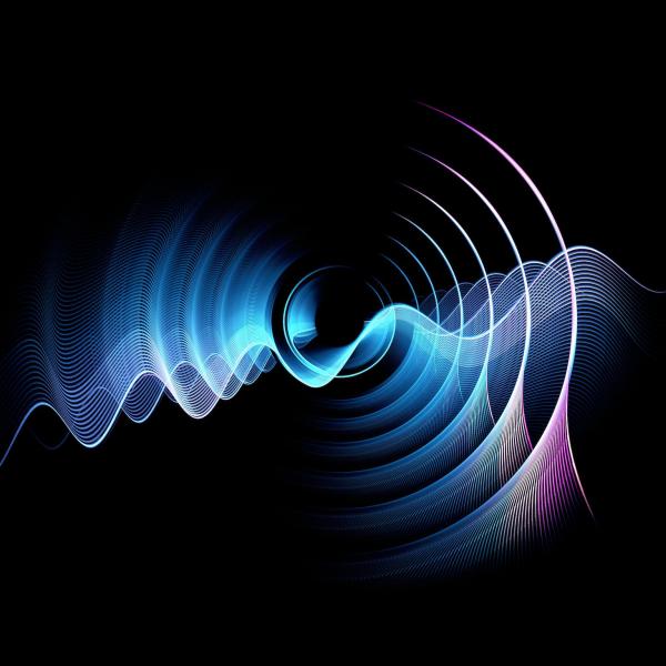 illustration of particle physics