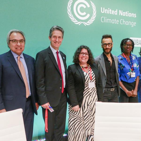 Right Here, Right Now panel at COP28 in Dubai