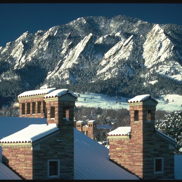 Flatirons winter
