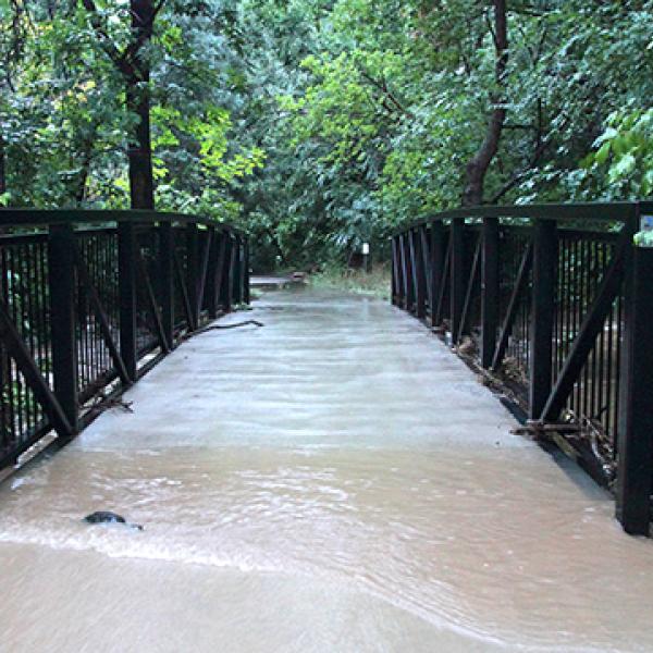 Boulder Creek flooding