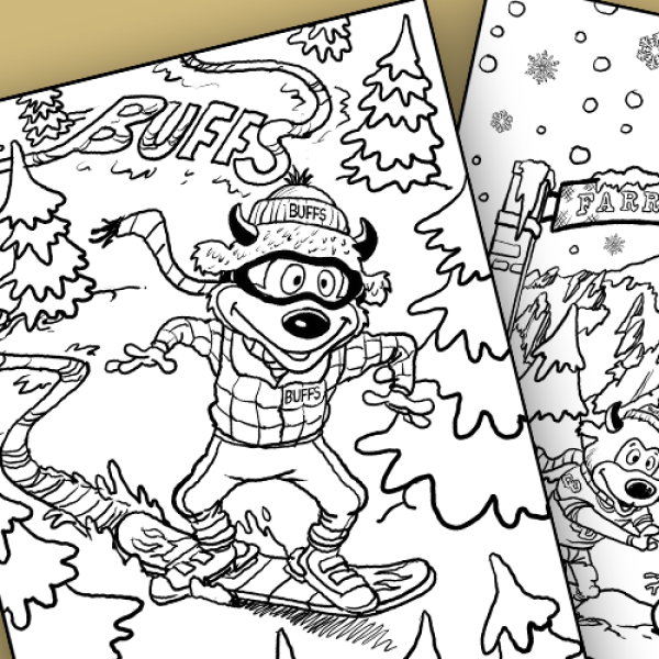 Forever Buffs coloring pages
