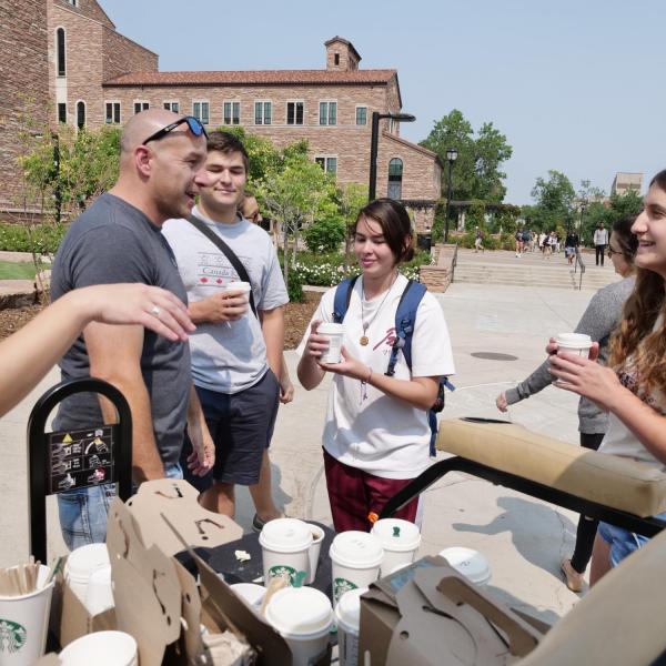 the CU Boulder campus