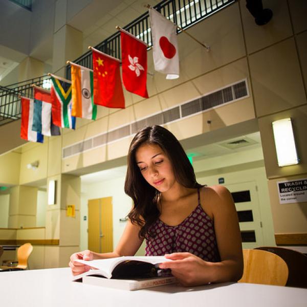 Haelena Bondi-Camacho studies at the Leeds School of Business