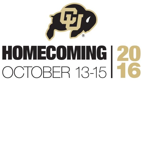 Colorado Homecoming 2016 is Oct. 13-15