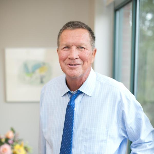 Former Ohio Gov. John Kasich