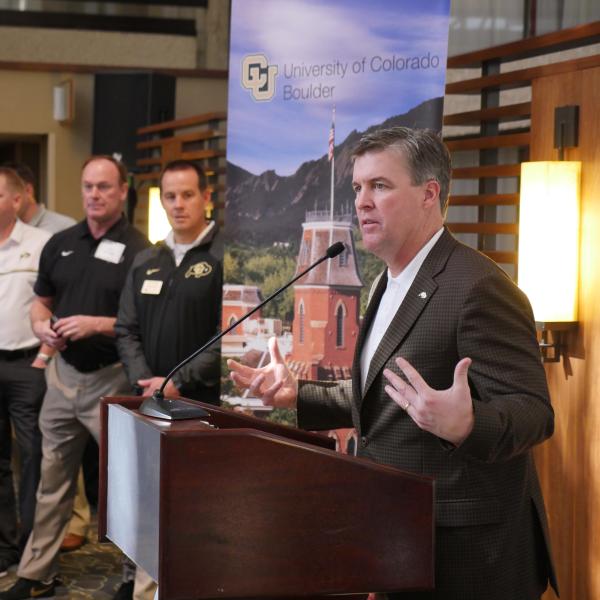 CU Football Coach Mike MacIntyre