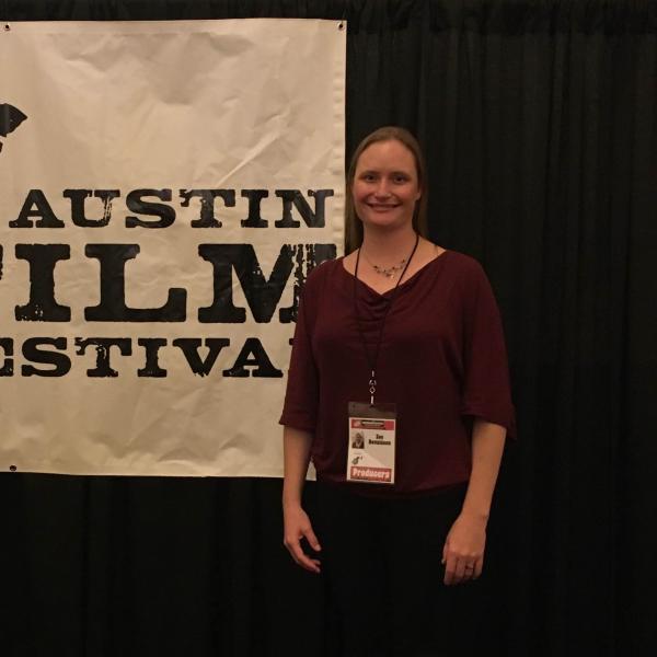 zoe donaldson at the austin film festival