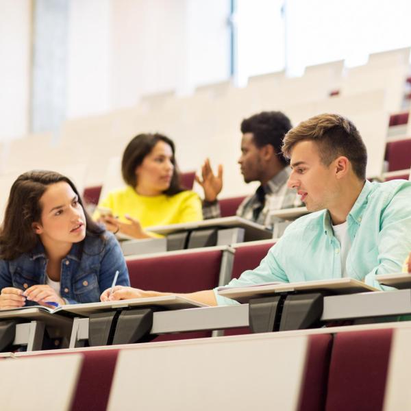 Students in class