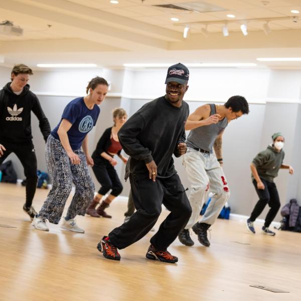 Kongo dance class