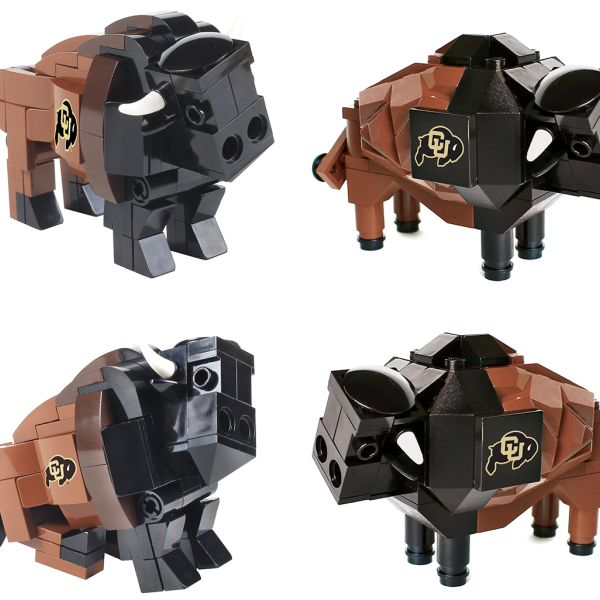 The classic and new Ralphie Lego sets