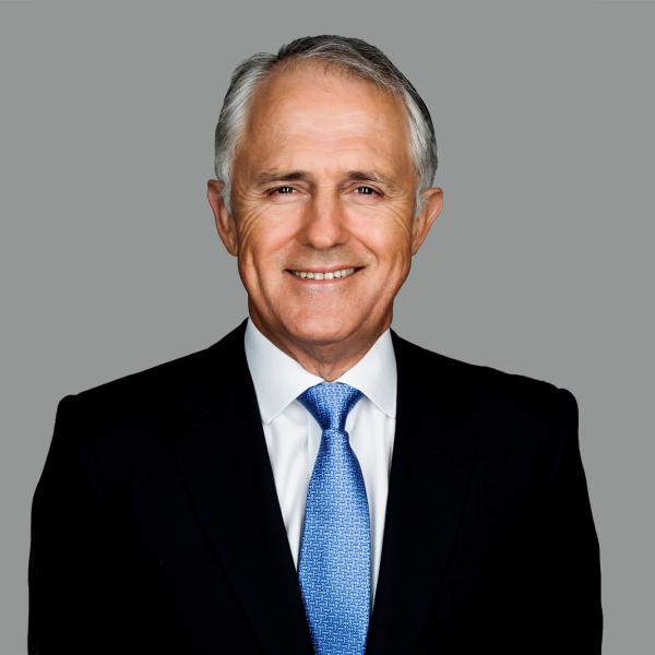 Former Australian Chancellor Malcolm Turnbull