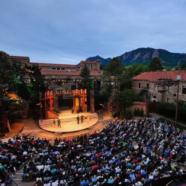 Colorado Shakespeare Festival play in the Mary Rippon Outdoor Theatre
