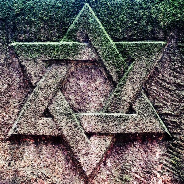 A star of David.