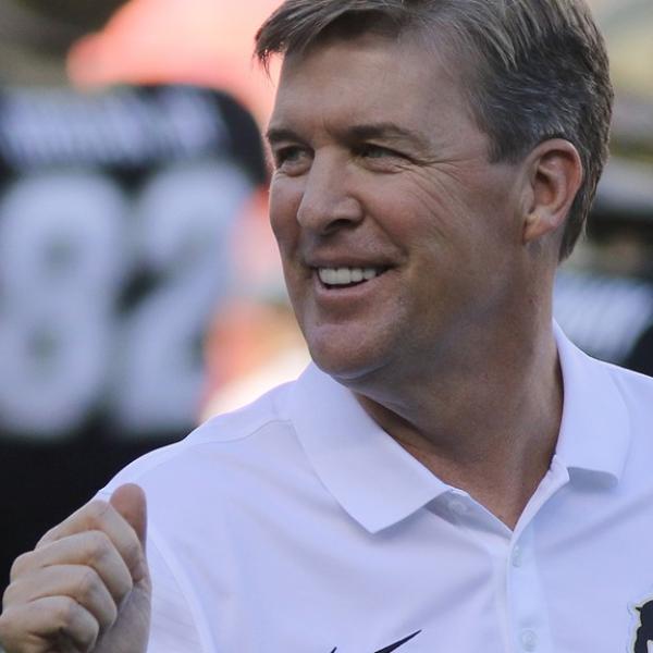 CU Football Head Coach and National Coach of the Year Mike MacIntyre
