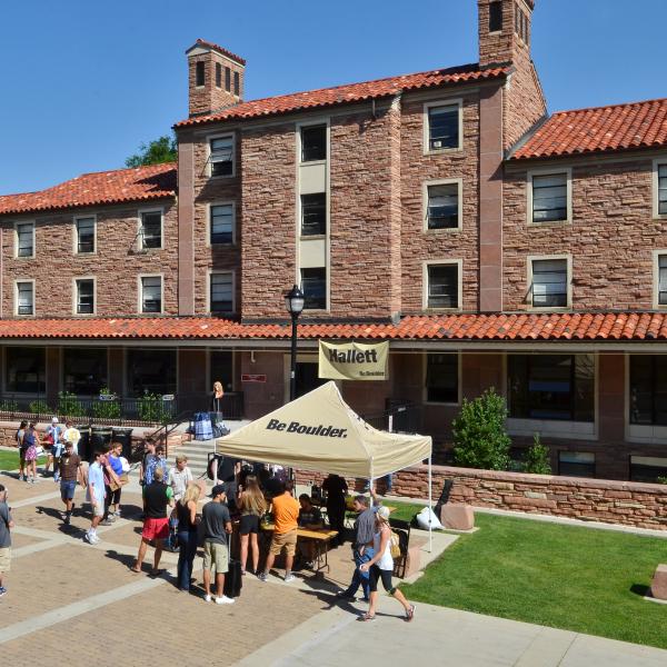 Hallet Hall, Move In Day fall 2016