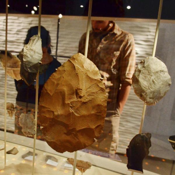 exhibit at the CU Museum of Natural History