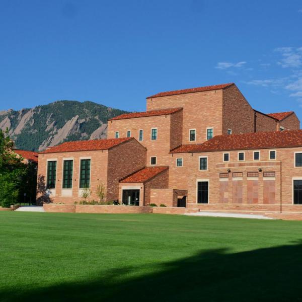 Exterior of the new addition to the Warner Imig Building