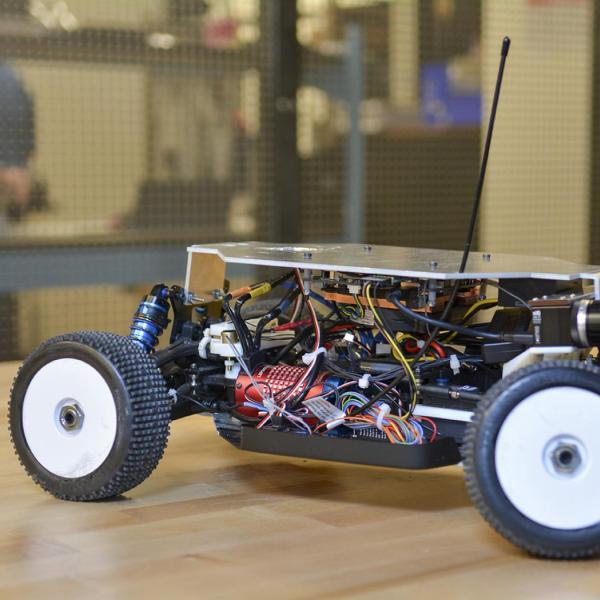Autonomous vehicle using Ninja Car platform