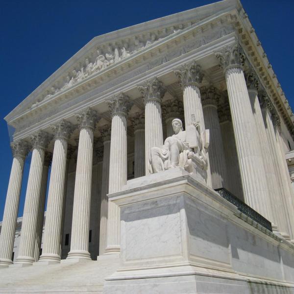 U.S. Supreme Court building.