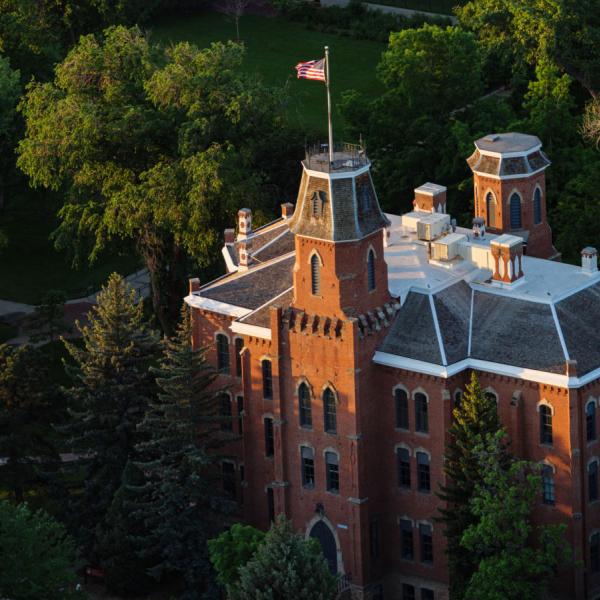 Old Main on the CU Boulder campus