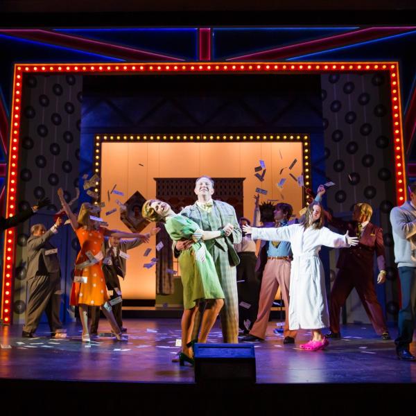 Actors on stage during Colorado Shakespeare Festival